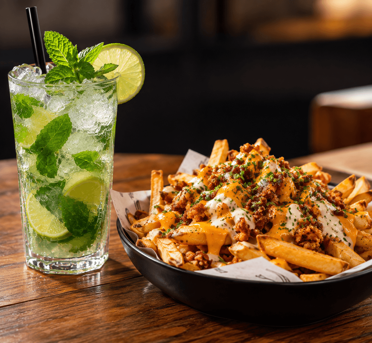 Loaded Fries & Mojito Workshop